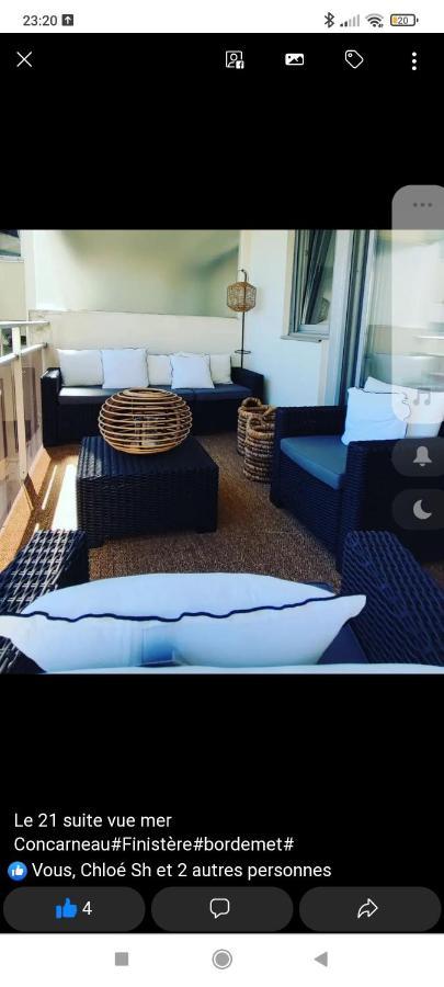 La SUITE VUE MER Concarneau Exterior foto